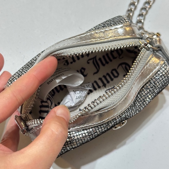 Juicy Couture Liquorice Black Mini Tote & Barrel Coin Purse Gift Set - Picture 13 of 15